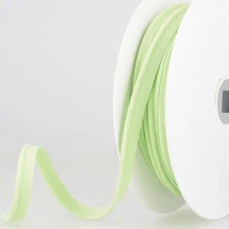 Lichtgroene paspelband / piping - 2 mm dikte - 10 mm breed