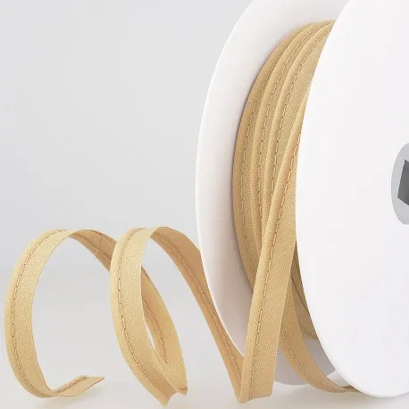 Beige paspelband / piping - 2 mm dikte - 10 mm breed