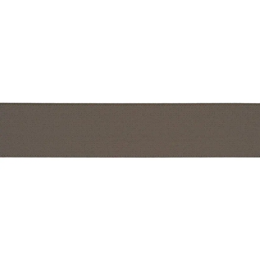 Taupe zachte elastiek - 40 mm
