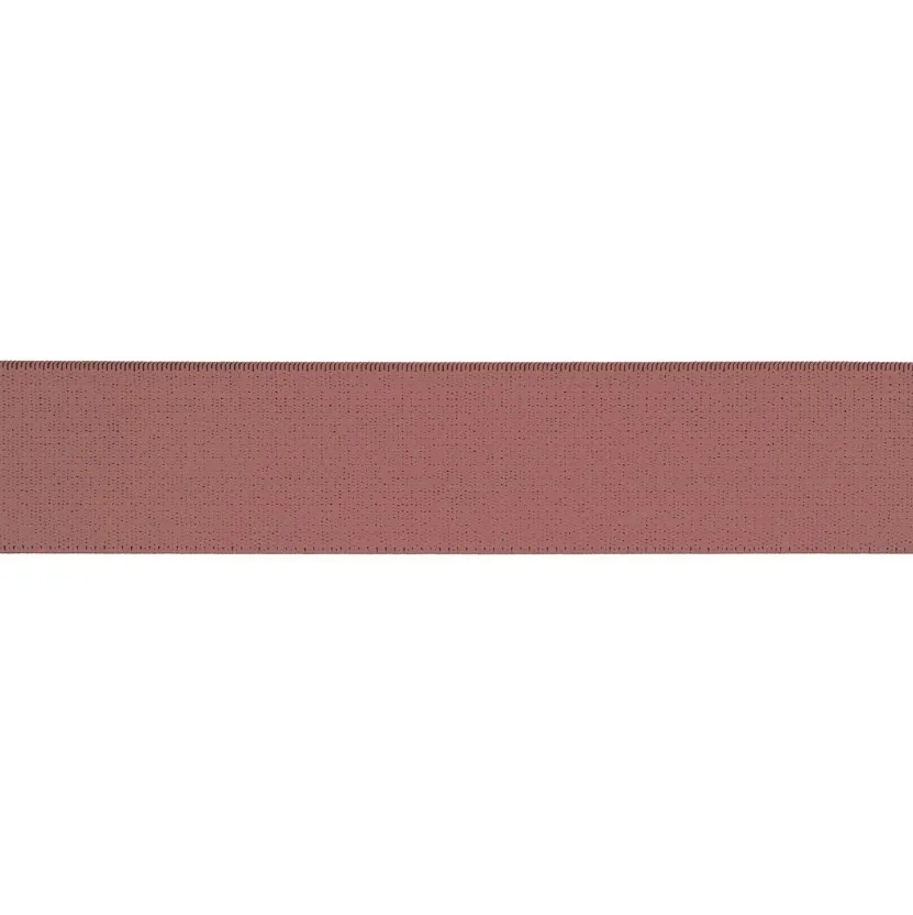 Oud roze zachte elastiek - 40 mm