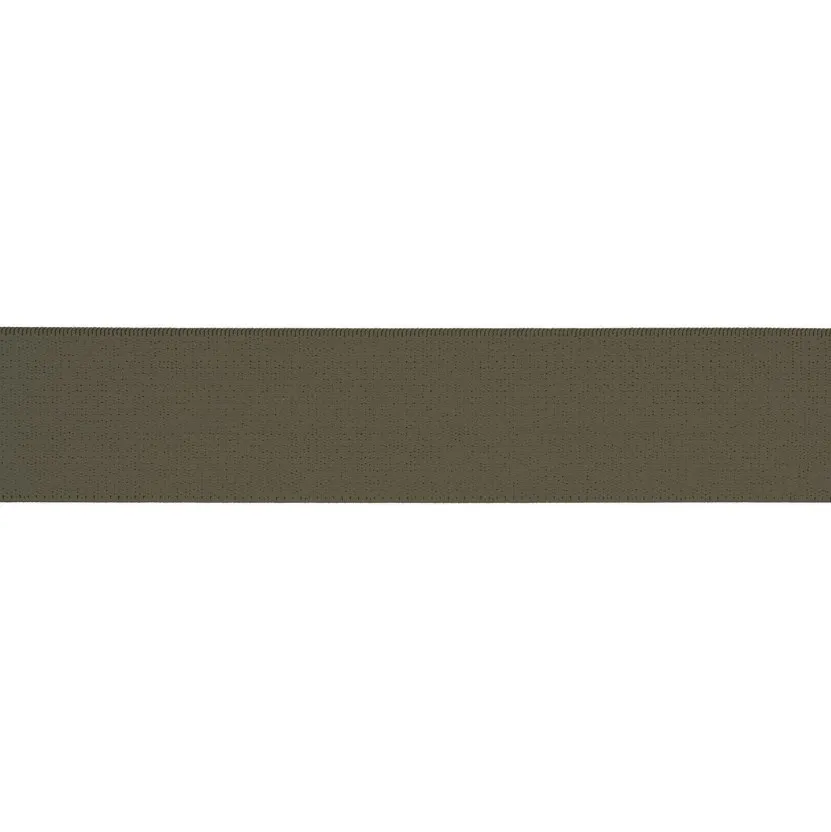 Kaki groene zachte elastiek - 40 mm