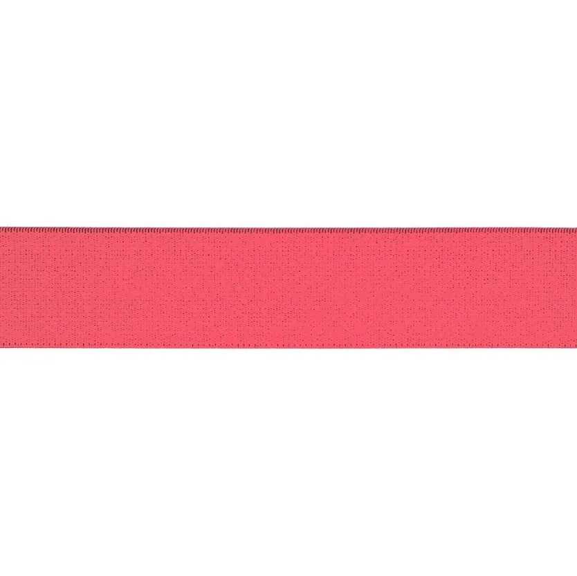 Neon roze zachte elastiek - 40 mm