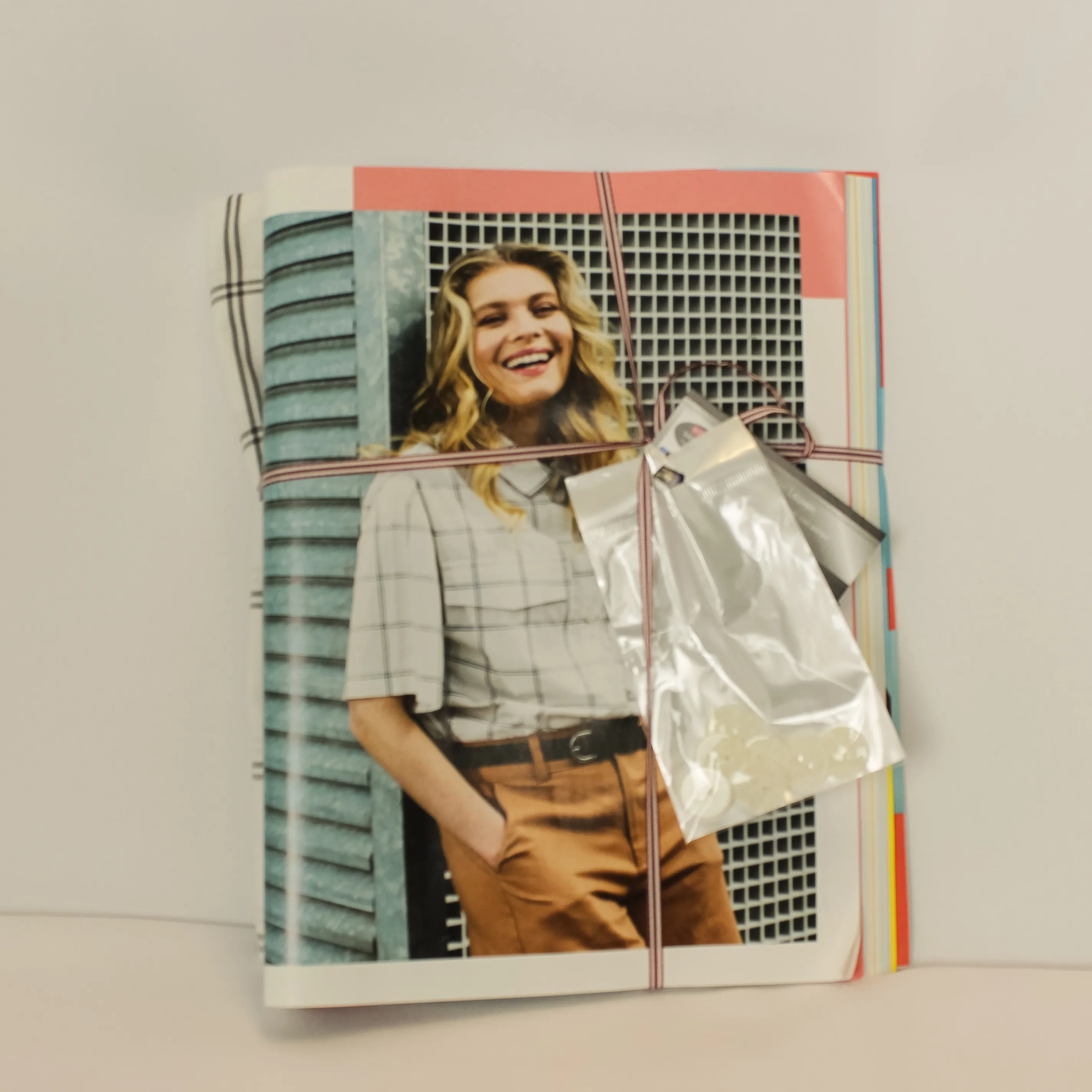 Voordeelpakket katoenen wit-zwarte geruite blouse - La Maison Victor - Milliblu's