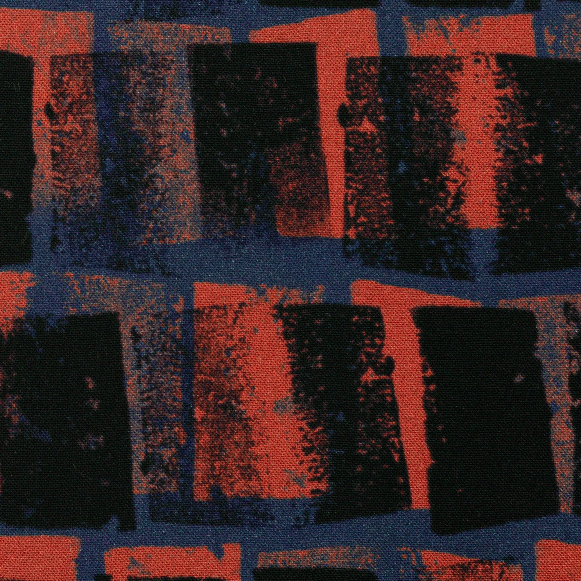 Viscose met geruit abstract patroon - Windows by Thorsten Berger