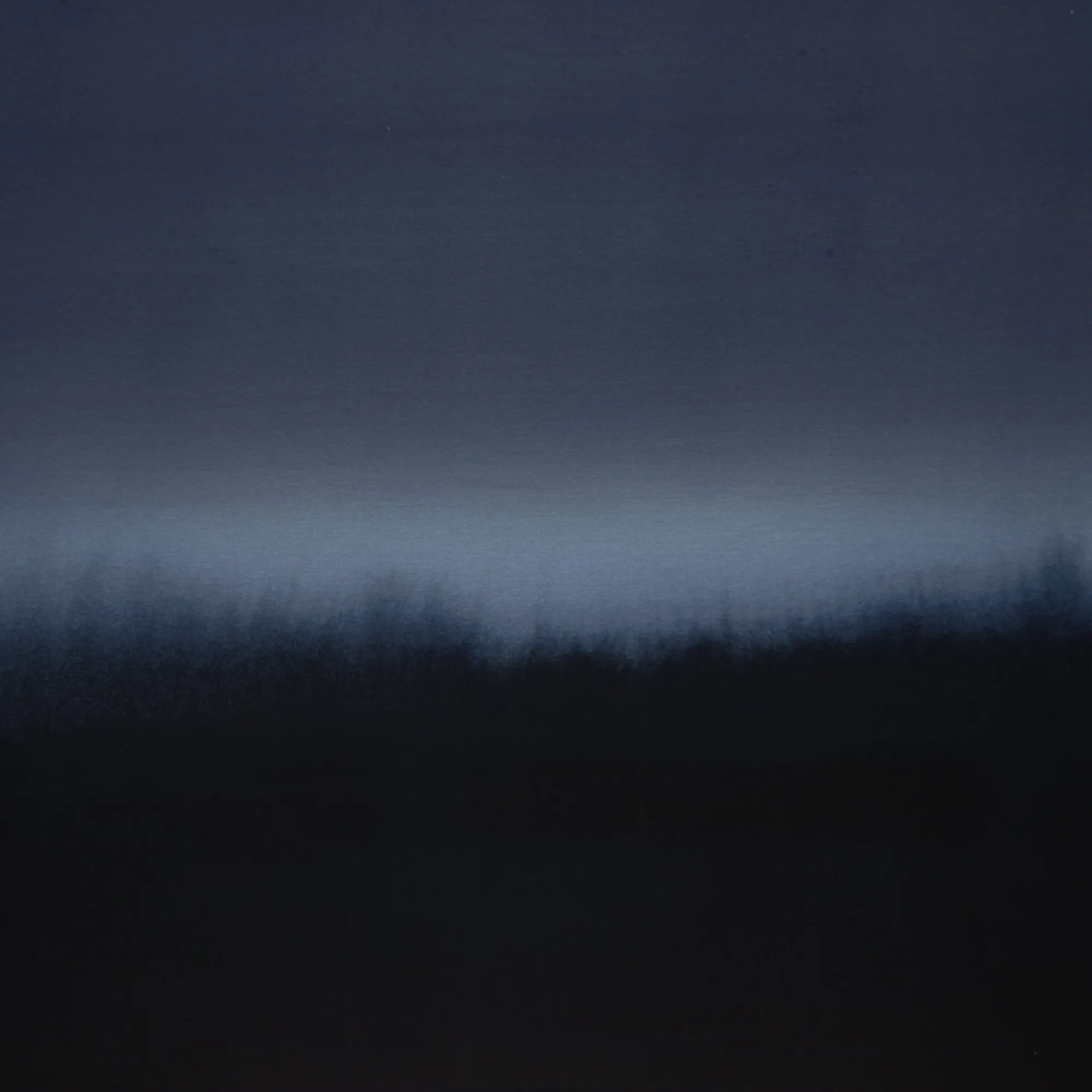 Paneel french terry blauw 'Sunset'