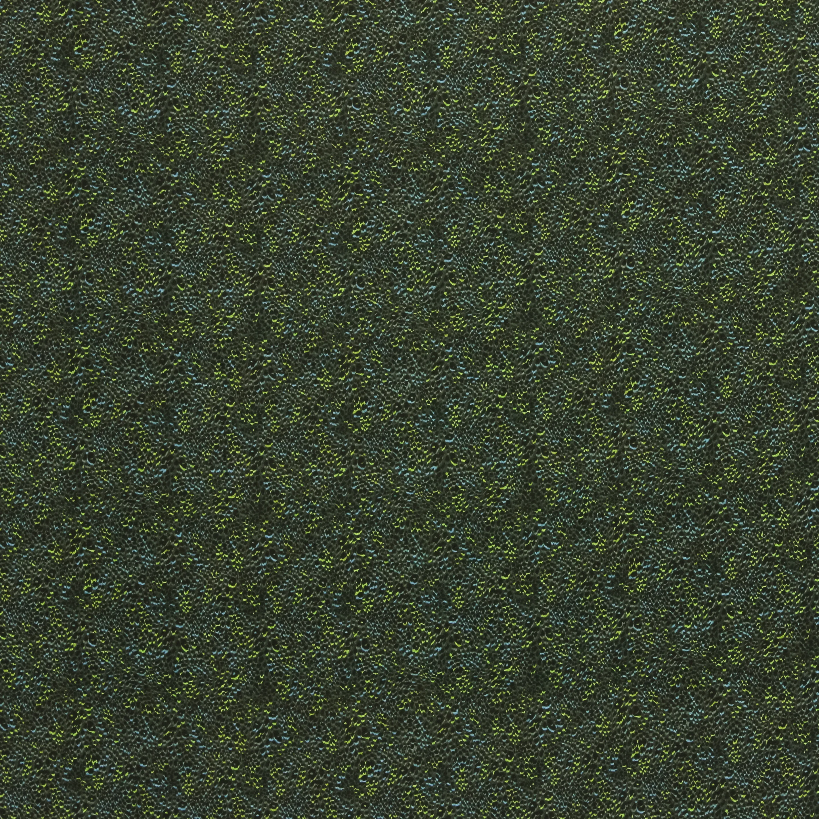 Viscose groen met kleine luipaardprint