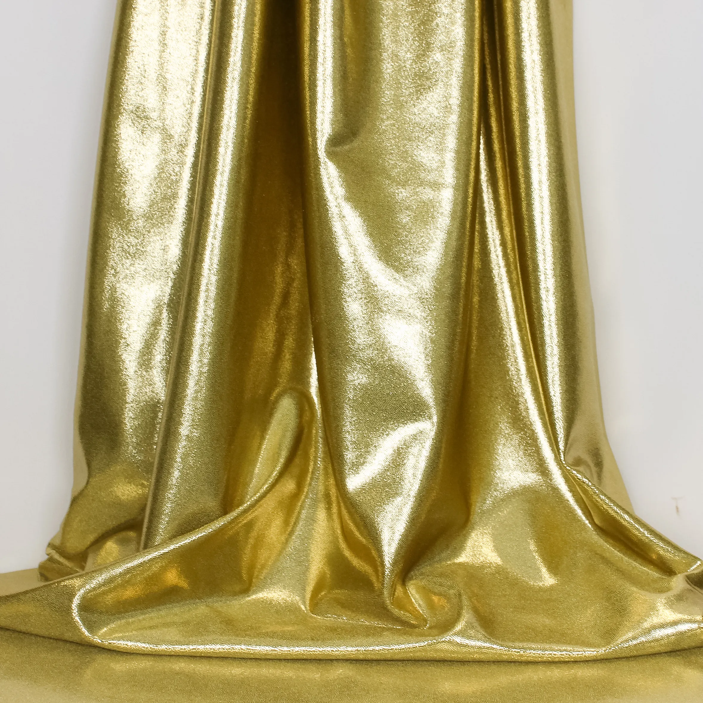 Rekbare professionele glanslycra - goud