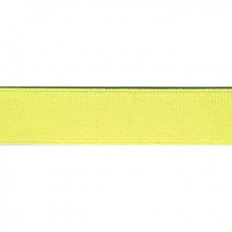Neon gele elastiek - 25 mm