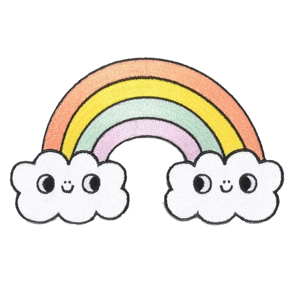 Eva's regenboog patch - strijkapplicatie - Eva Mouton