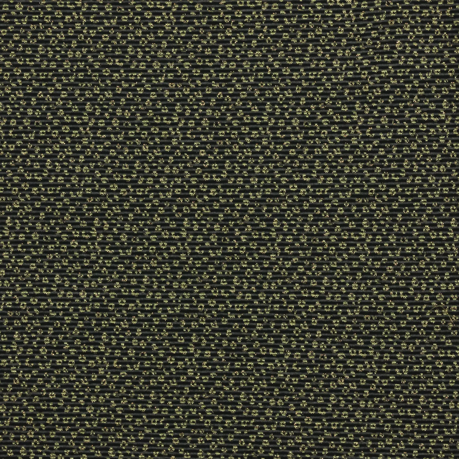 Jaquard tricot glinsterend mini luipaardmotief