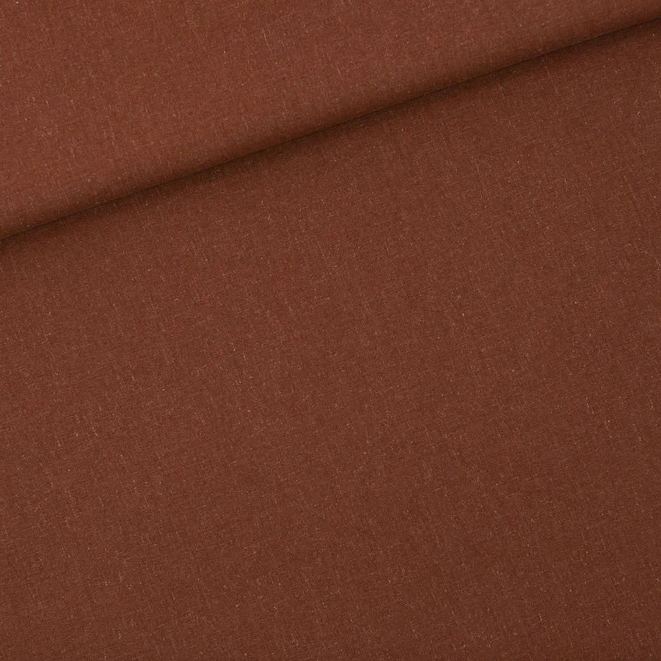 Linnen viscose blend bruin  - 'topaz brown' - See you at six