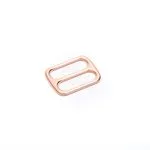 Schuifgesp - rosé goud - 25 x 4 mm
