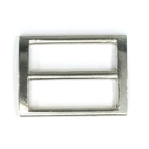 Schuifgesp - zilver - 40 x 10 mm