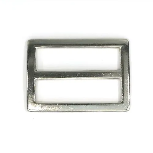 Schuifgesp - zilver - 30 x 8 mm