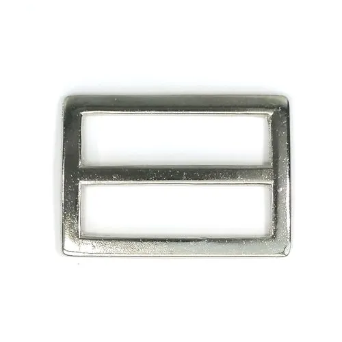 Schuifgesp - zilver - 25 x 8 mm