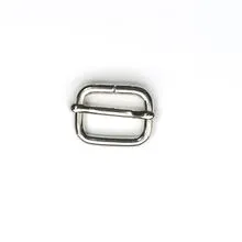 Schuifgesp - zilver - 15 x 10 mm