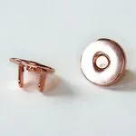 Magneetsluiting - 18 mm - rose goud