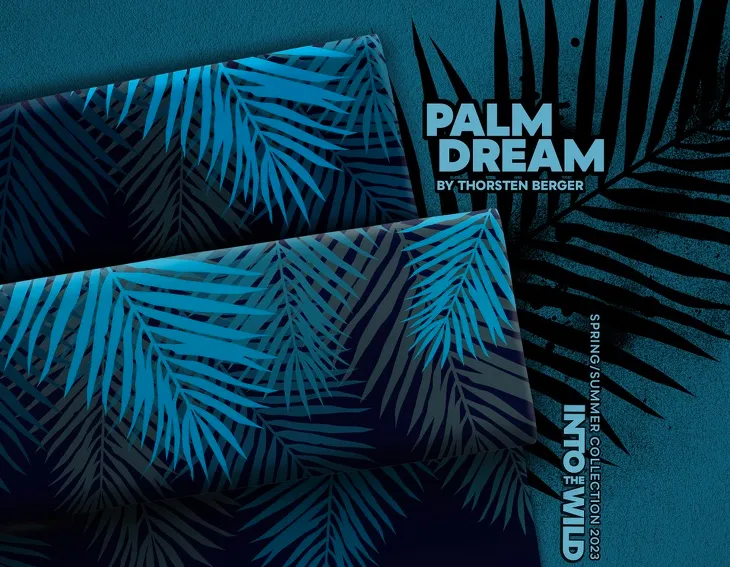 Paneel tricot 'Into The Wild' palm