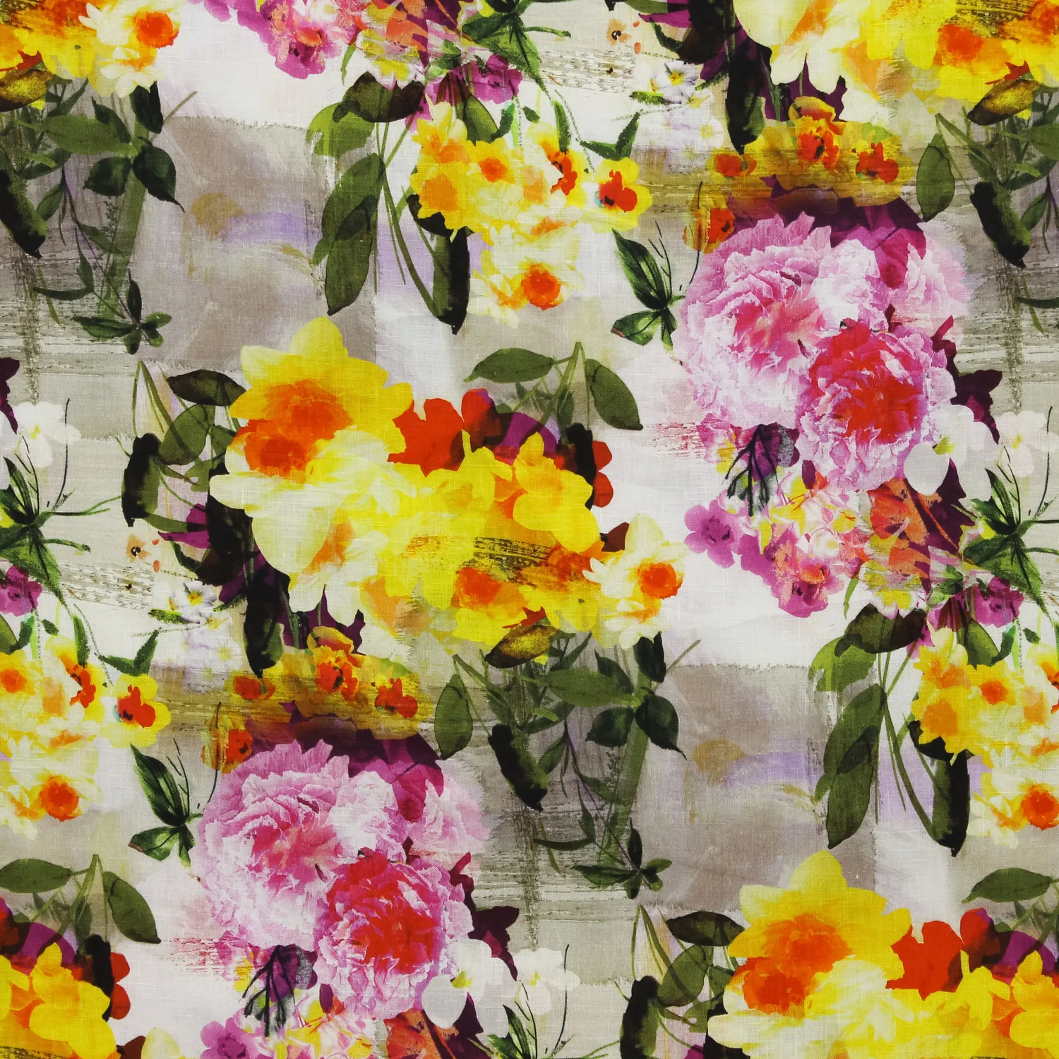 Linnen met bloemen - Alta Moda