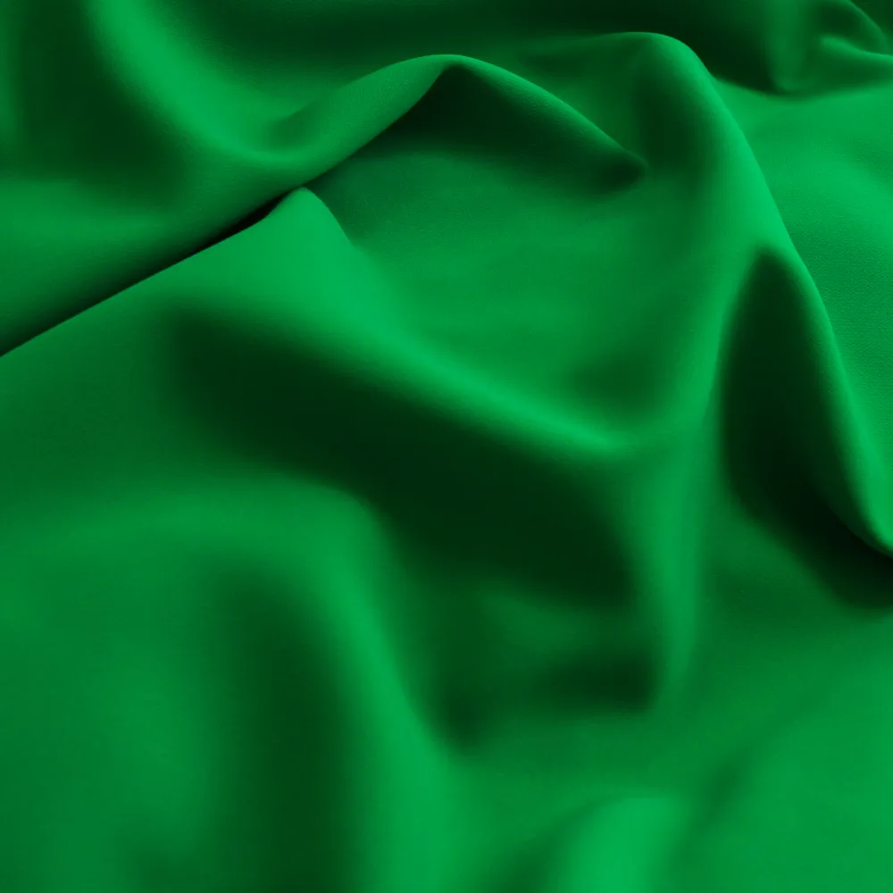 Stretch crêpe groen - Lorré