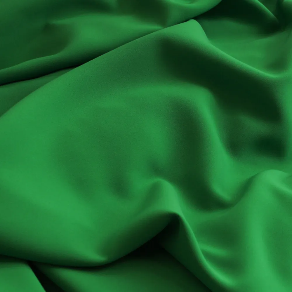 Stretch crêpe groen - Lorré