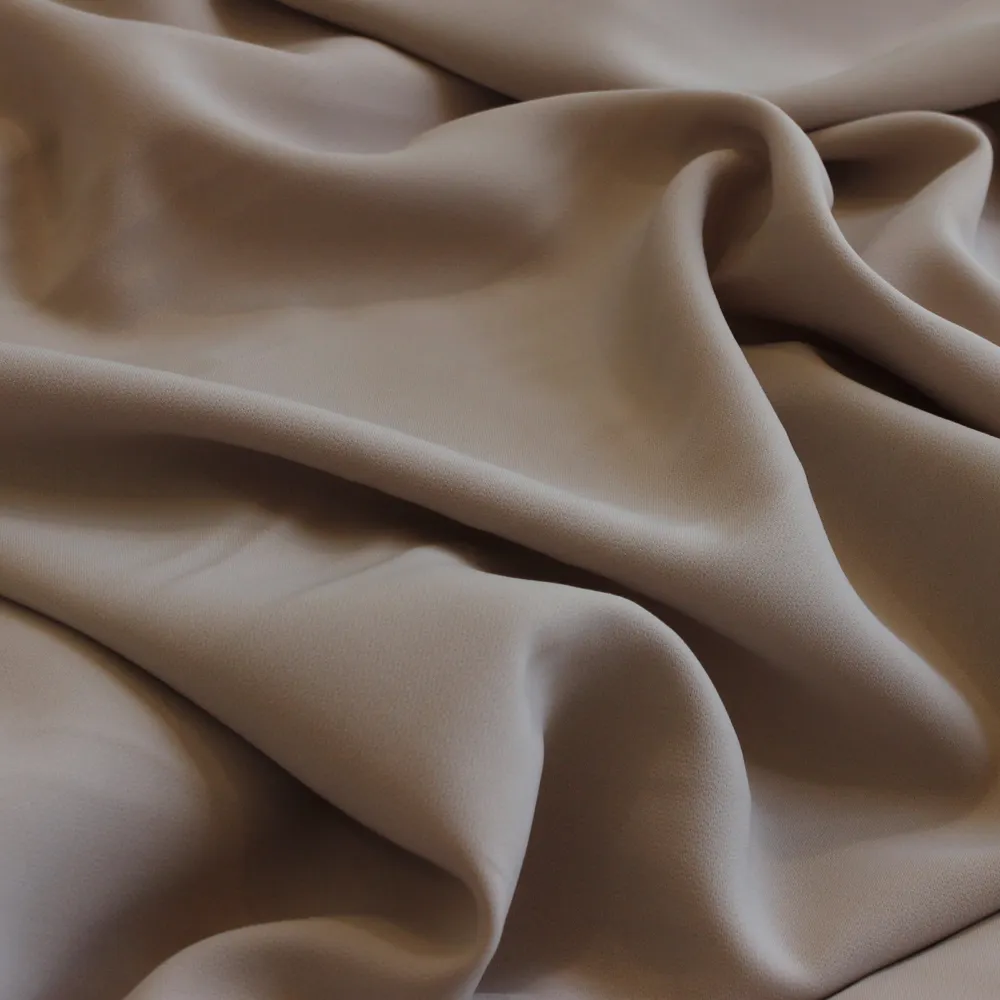 Stretch crêpe beige - Lorré
