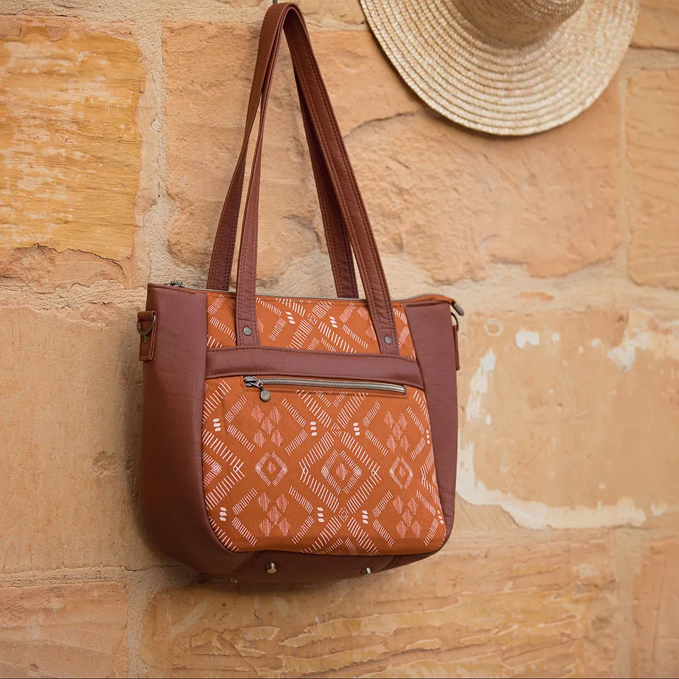 Canvas roest 'Pattern Stripes' - See you at six