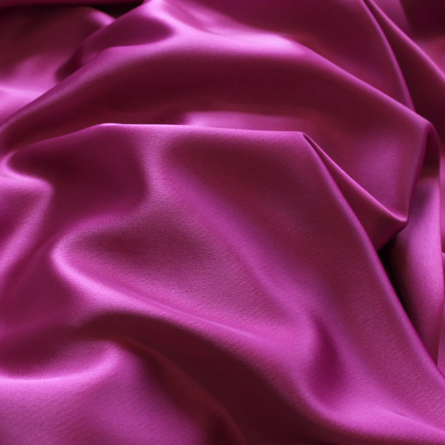 Triacetaat satijn fuchsia - Lorré