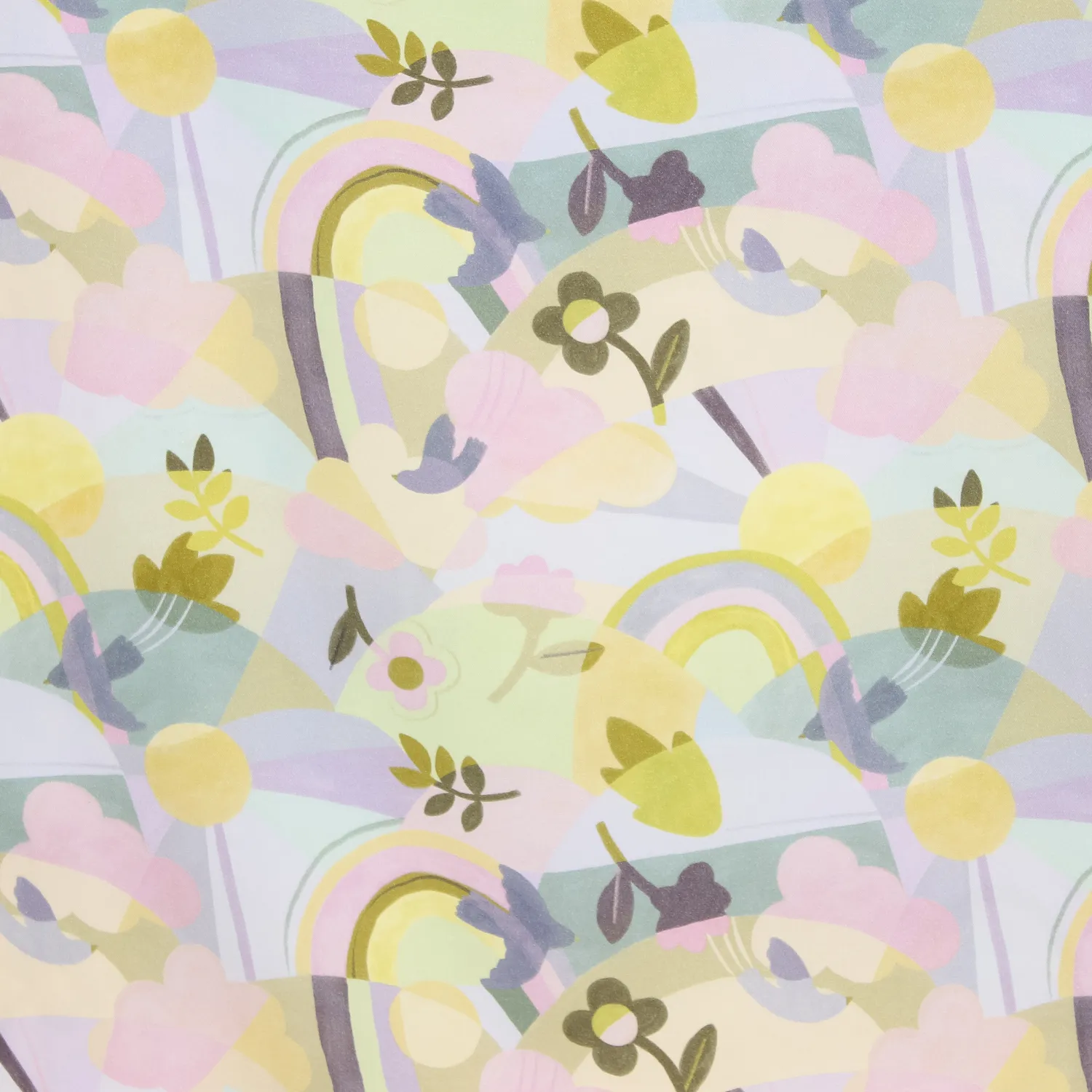 Viscose 'Aquarelle Landscape' - Katia Fabrics