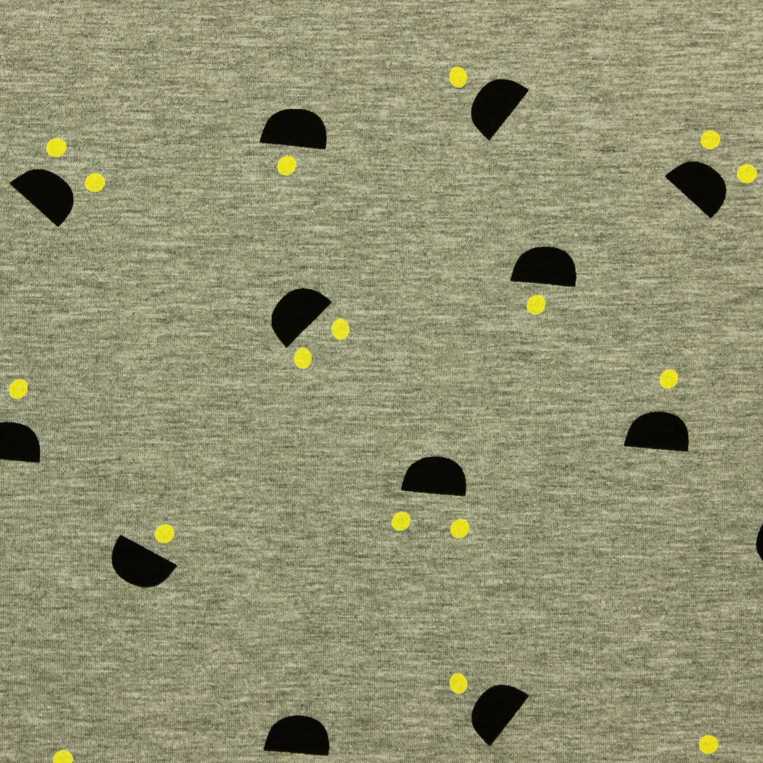 Tricot grijs met figuren - Katia Fabrics