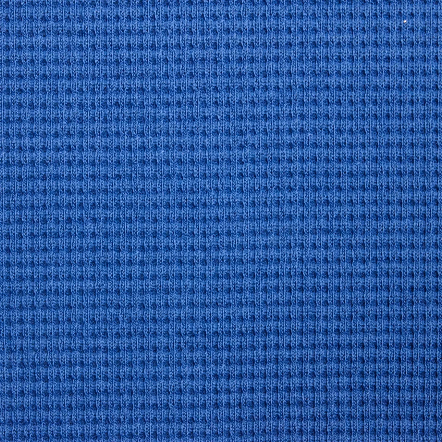 Wafeltricot blauw