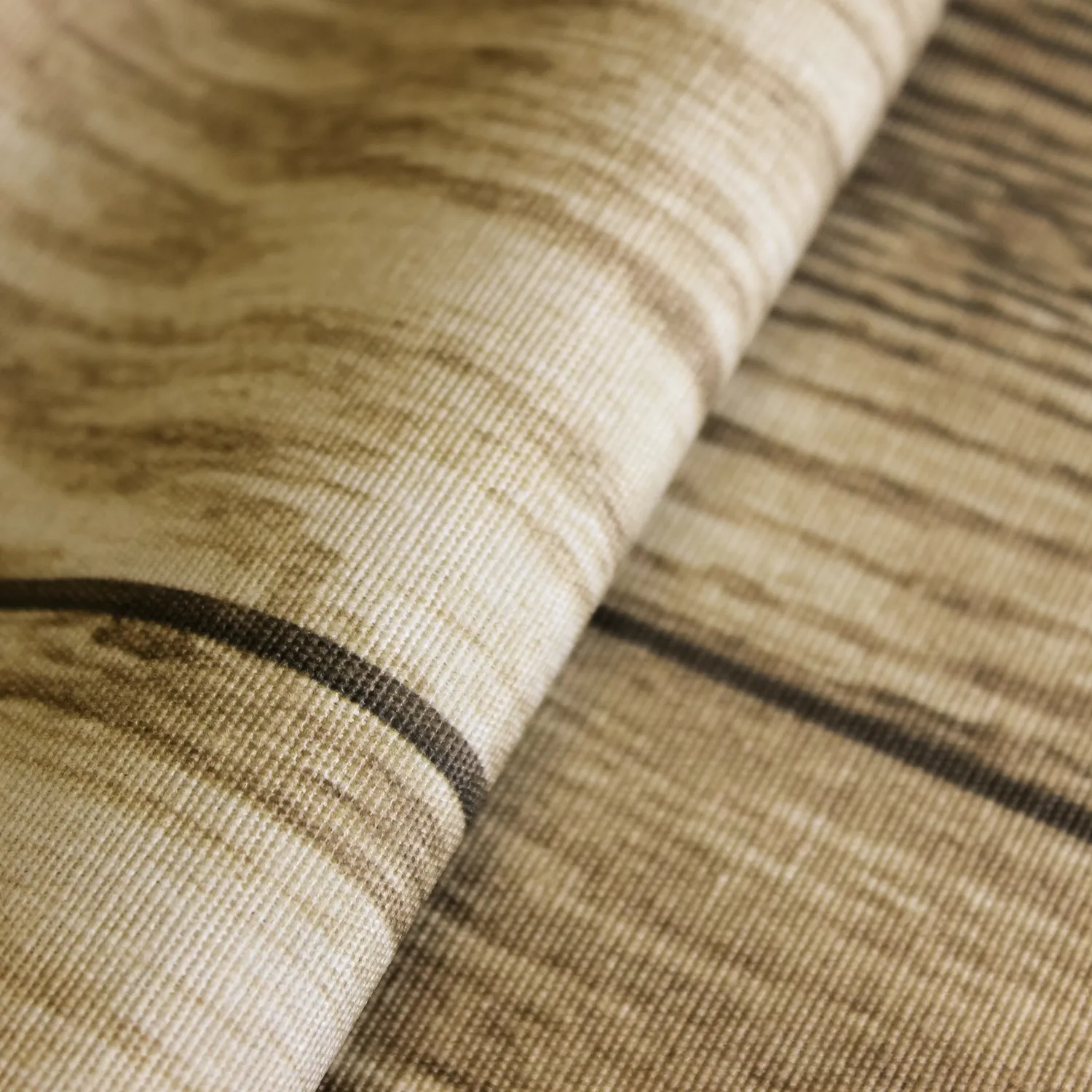 Canvas bruin met planken
