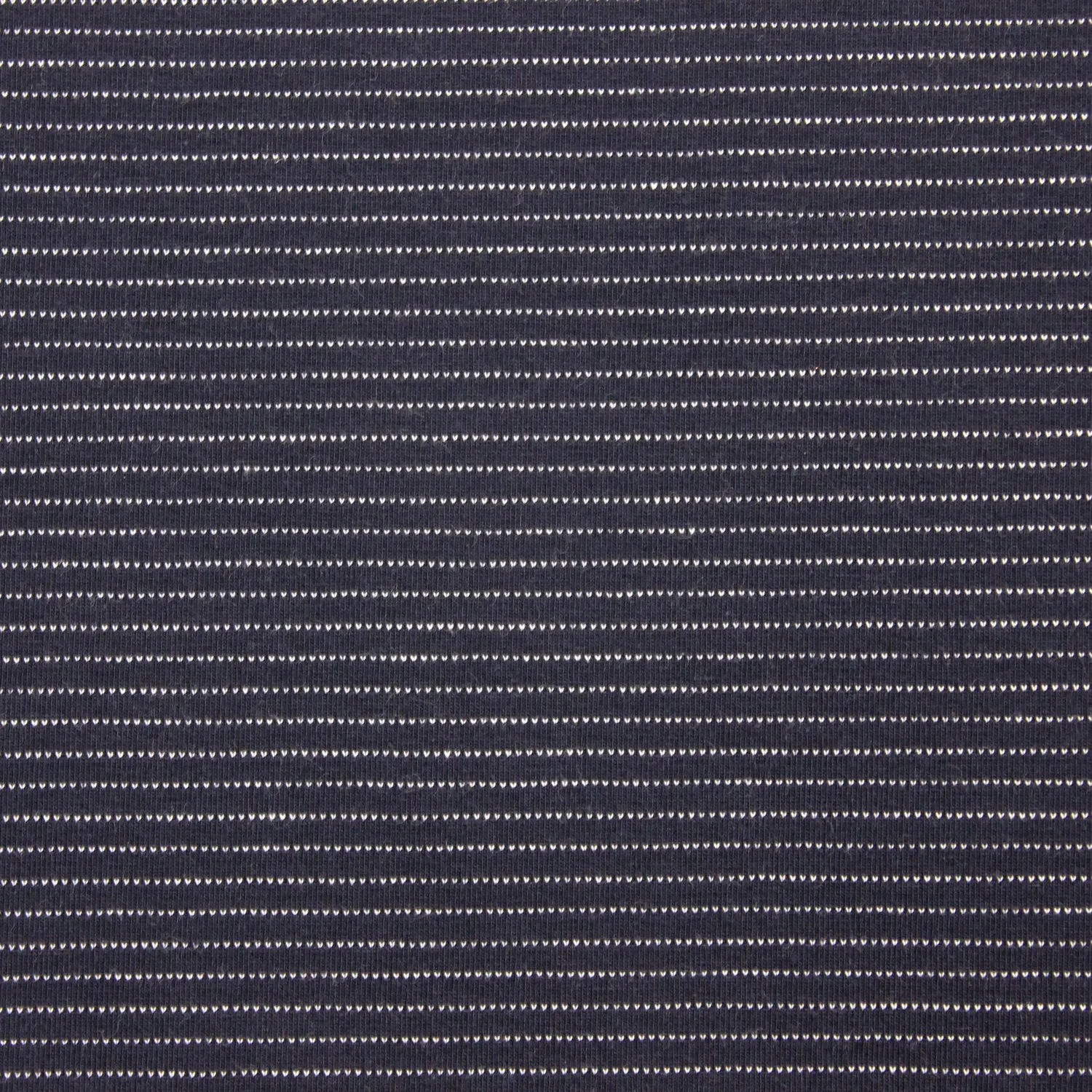 Katoen tricot blauw met strepen