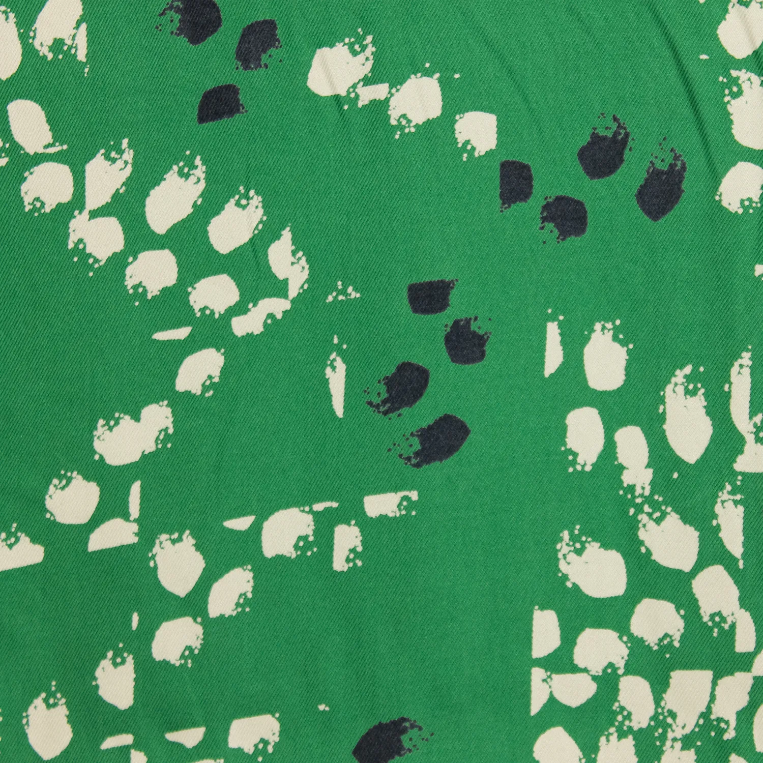 Tencel groen met witte vlekken - Meet Milk
