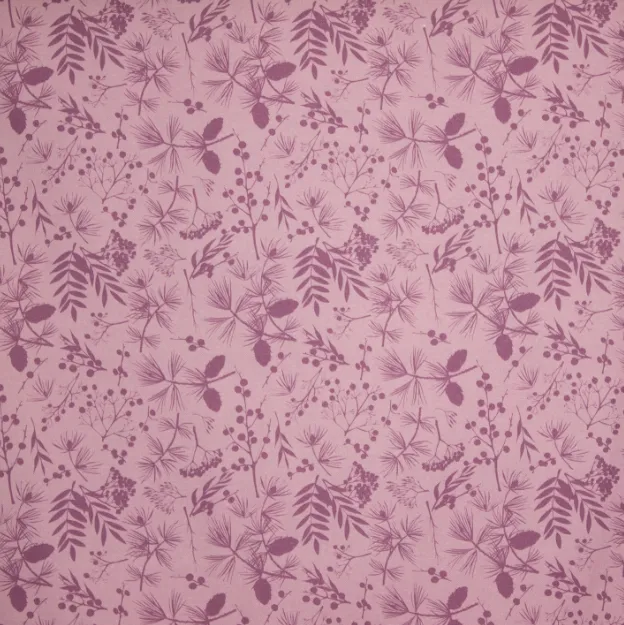Canvas paars roze met verschillende takjes