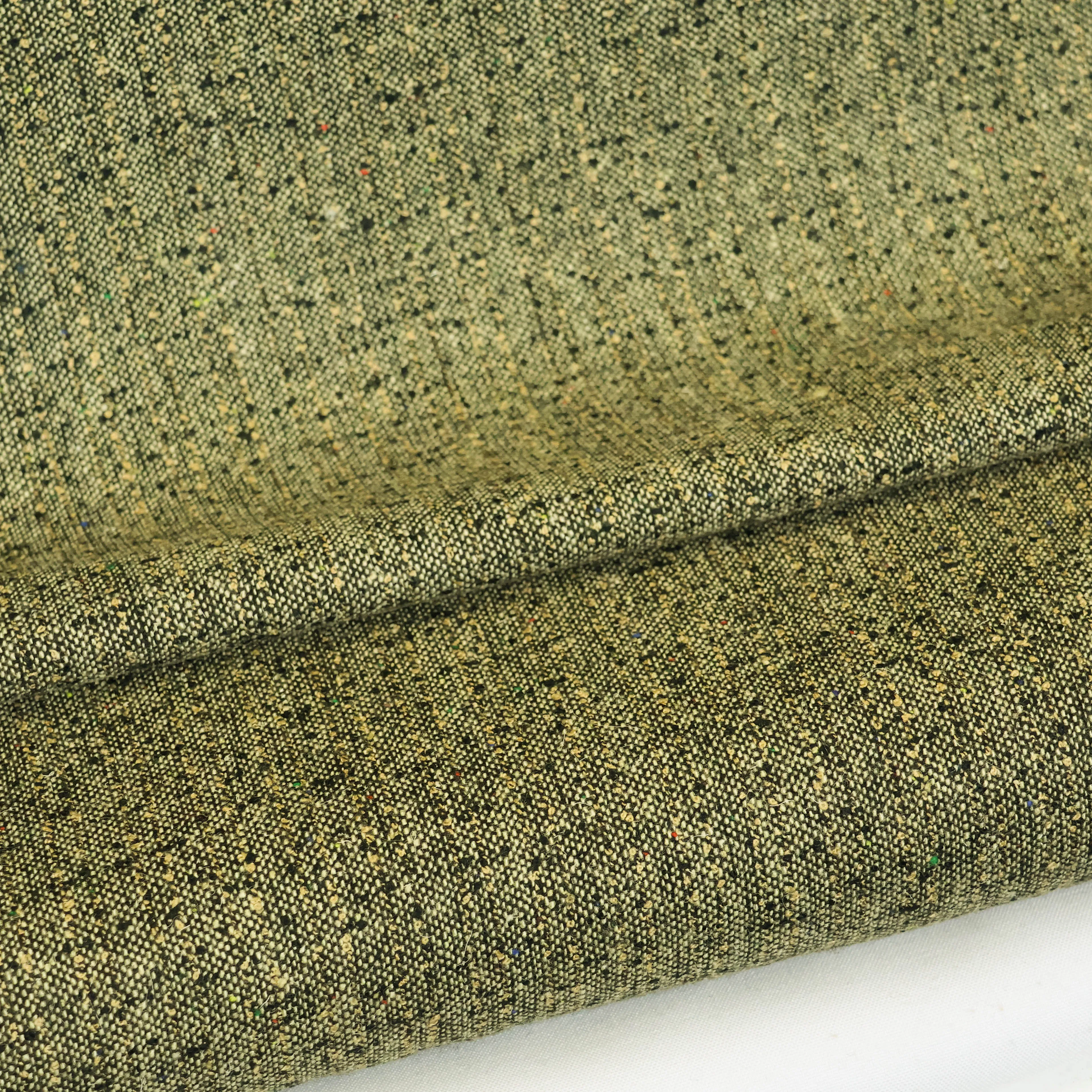 Tweed geelgroen
