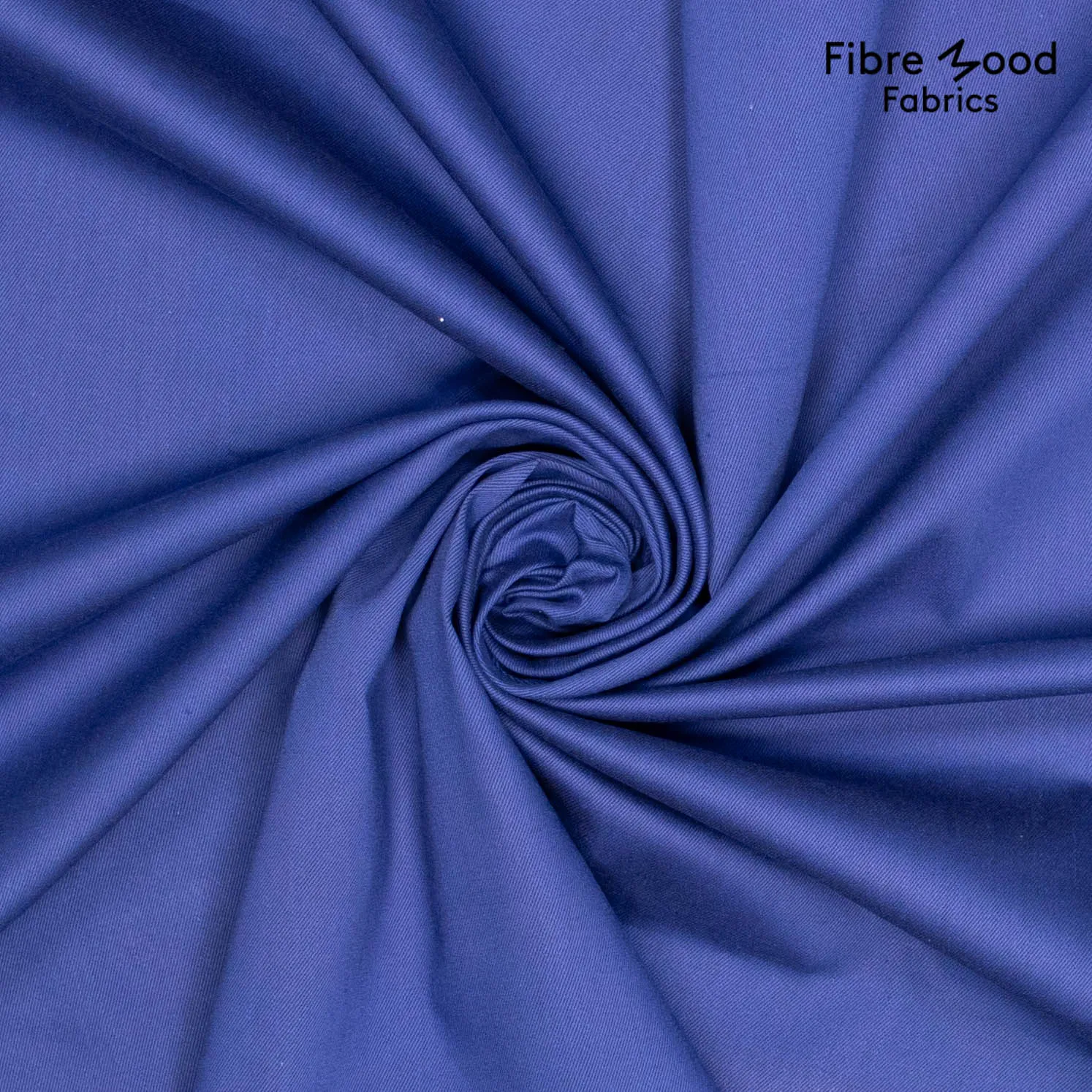 Twill denim groen - Fibre Mood