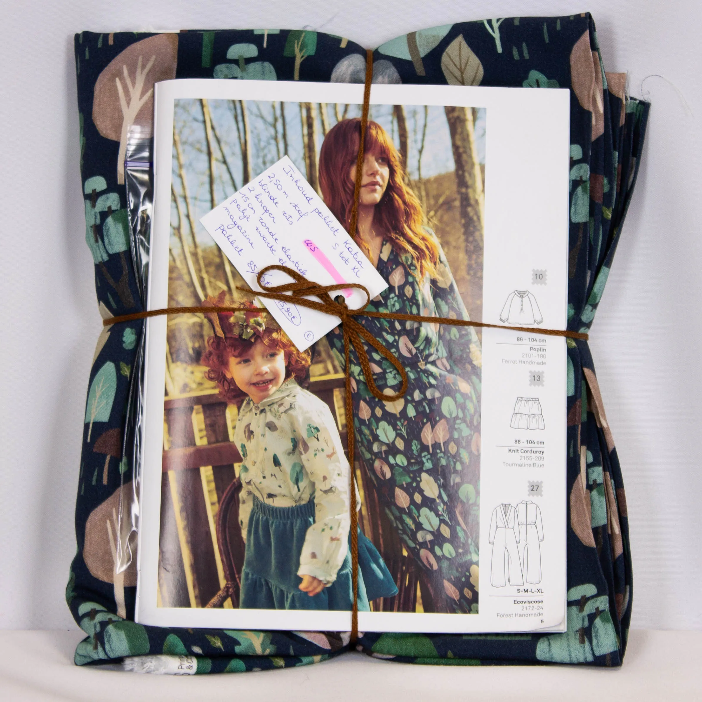 Voordeelpakket ecoviscose 'Forest Handmade' - Katia Fabrics