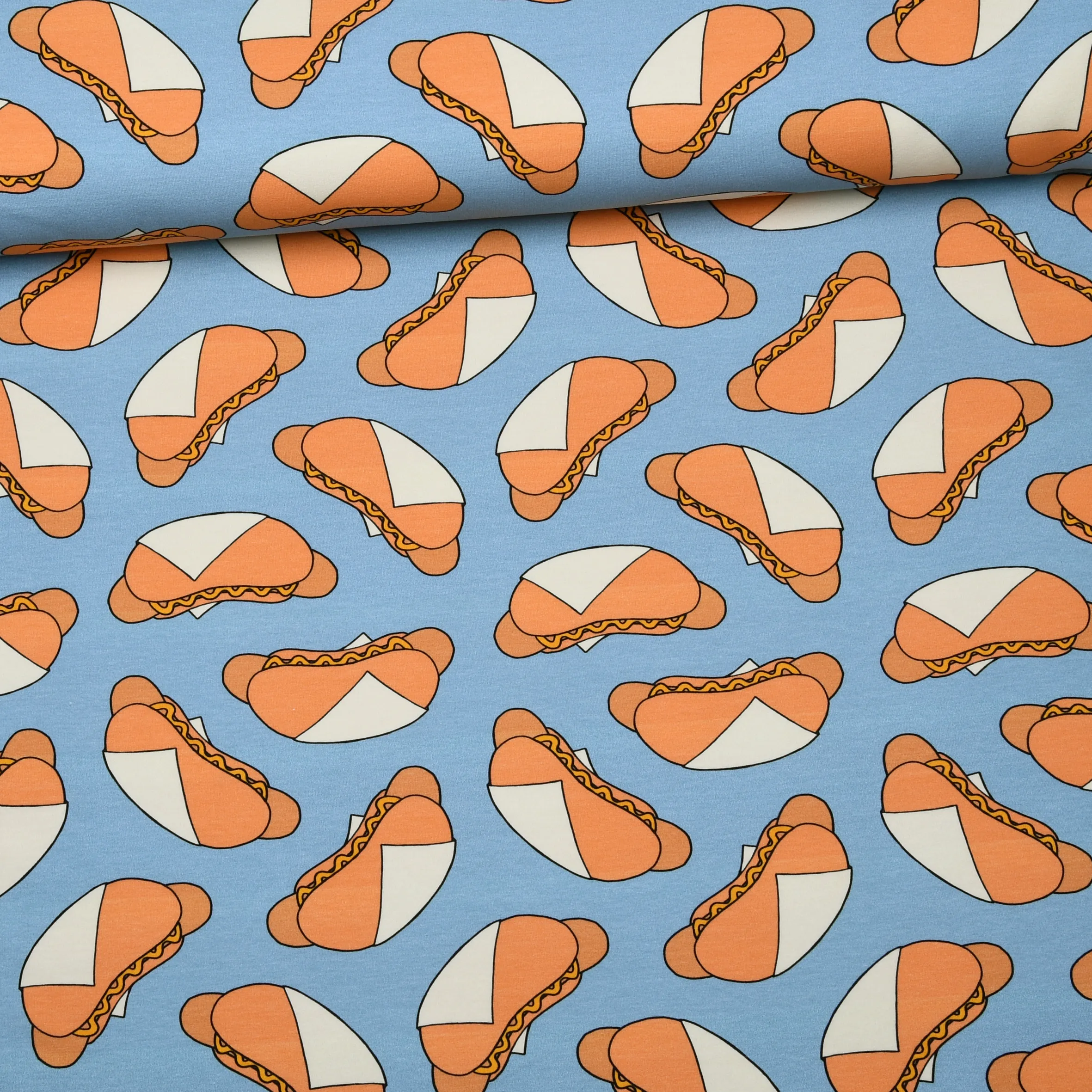 French terry 'Hot dogs' - Eva Mouton