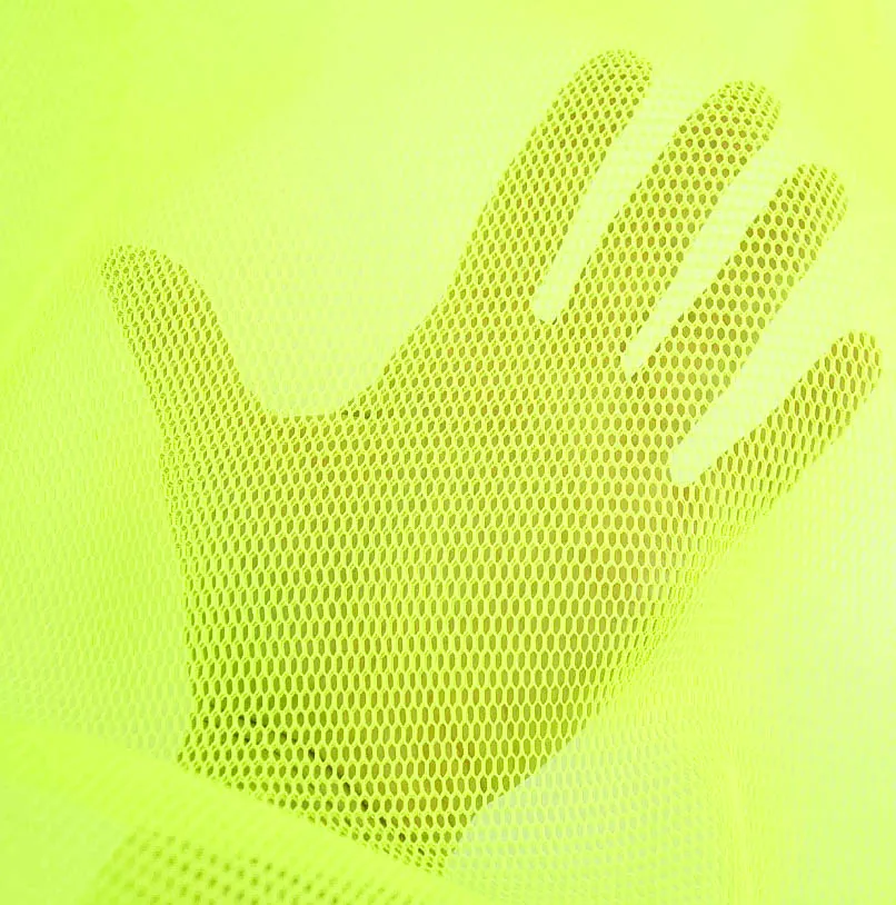Mesh netstof fluo limoen groen - Katia Fabrics