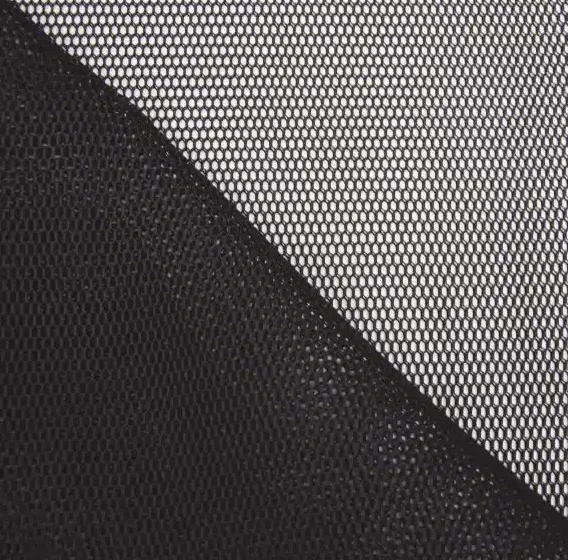 Mesh netstof zwart - Katia Fabrics