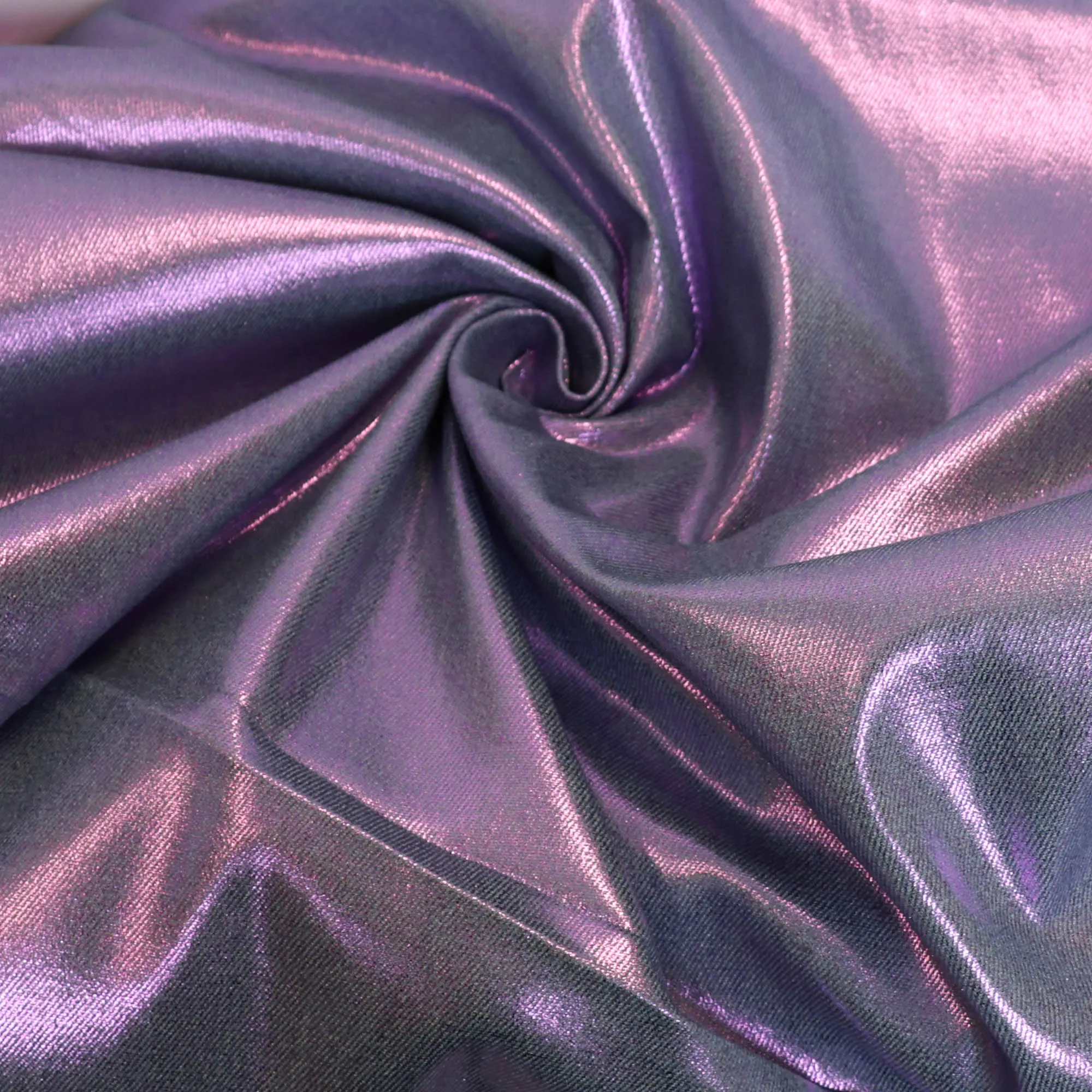 Denim foil paars - A La Ville