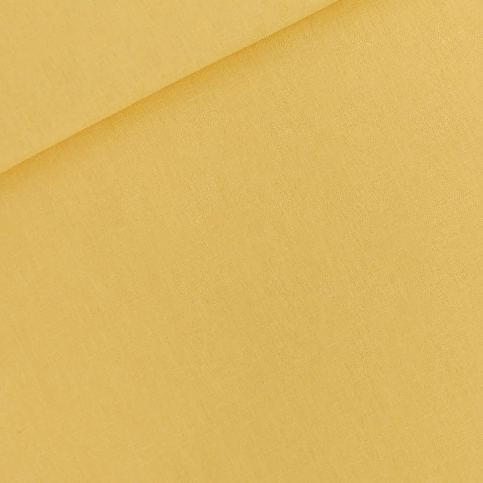 Linnen viscose 'Misted Yellow' - See you at six