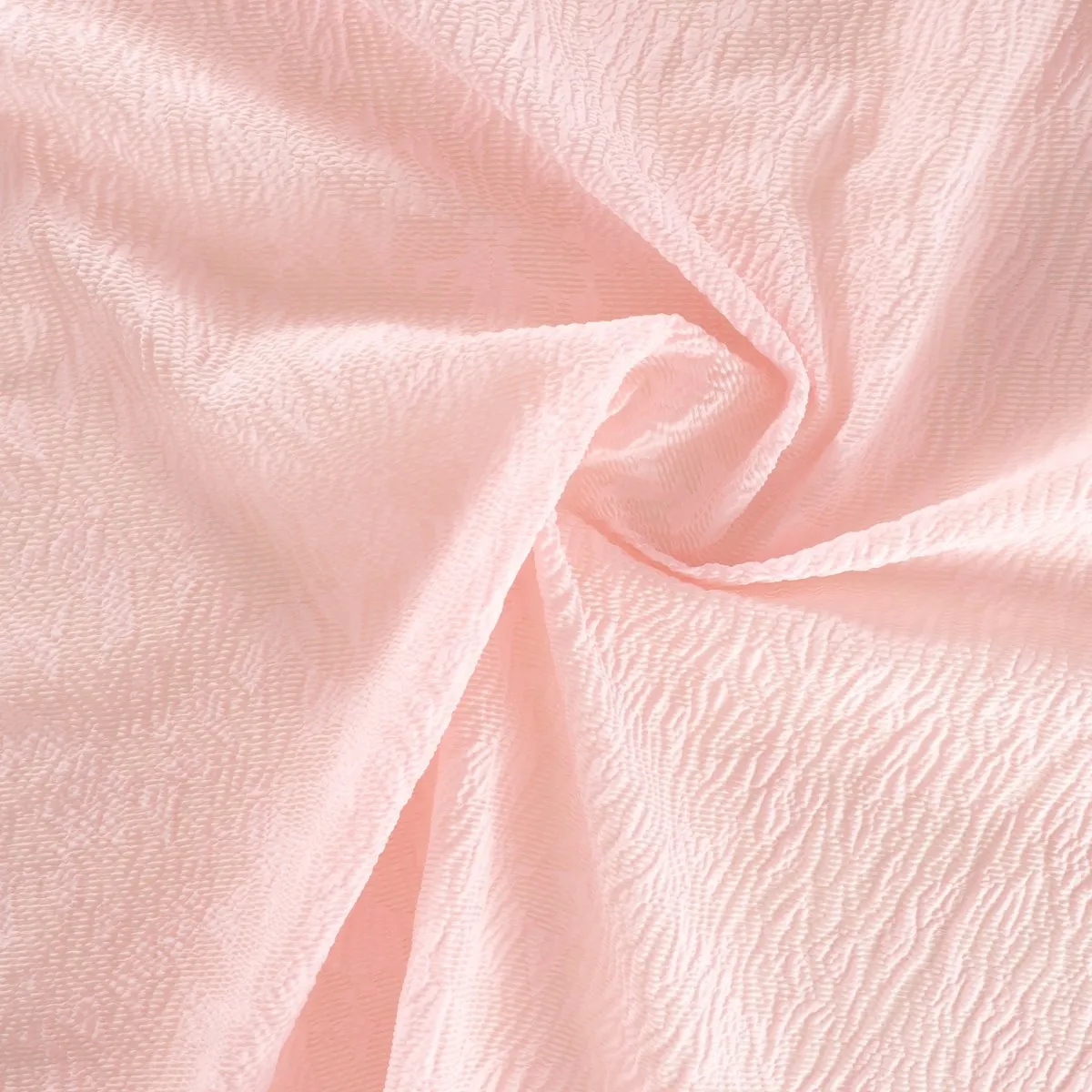 Jacquard reflief roze bladeren - Lorré
