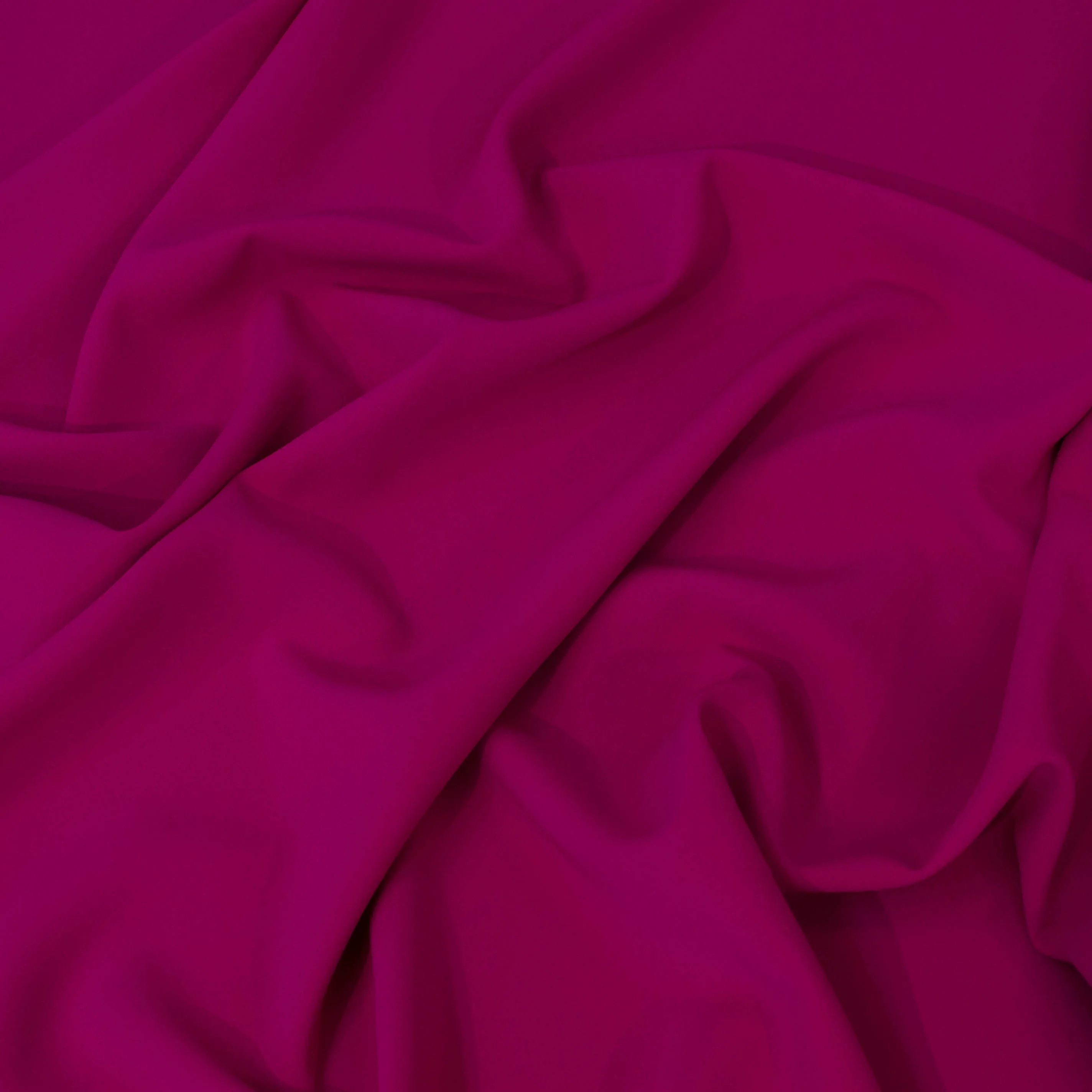 Stretch crêpe bright fuchsia - Lorré
