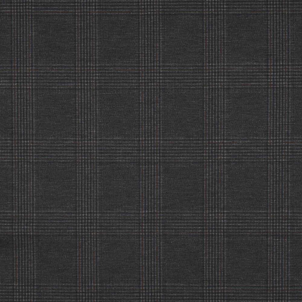 Viscose polyester mengeling met ruitjes - Poppy