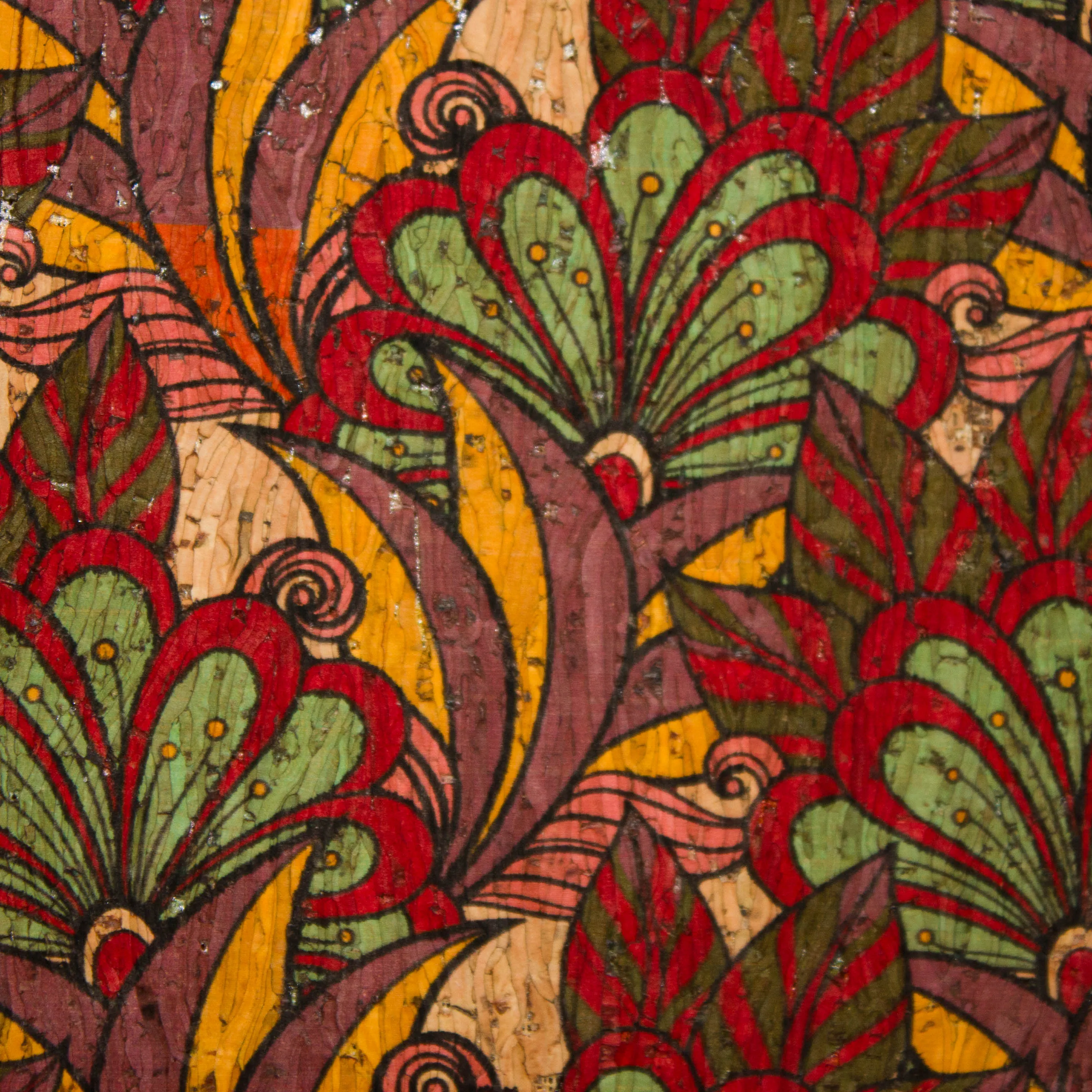 Kurk met multicolor motief - Katia Fabrics