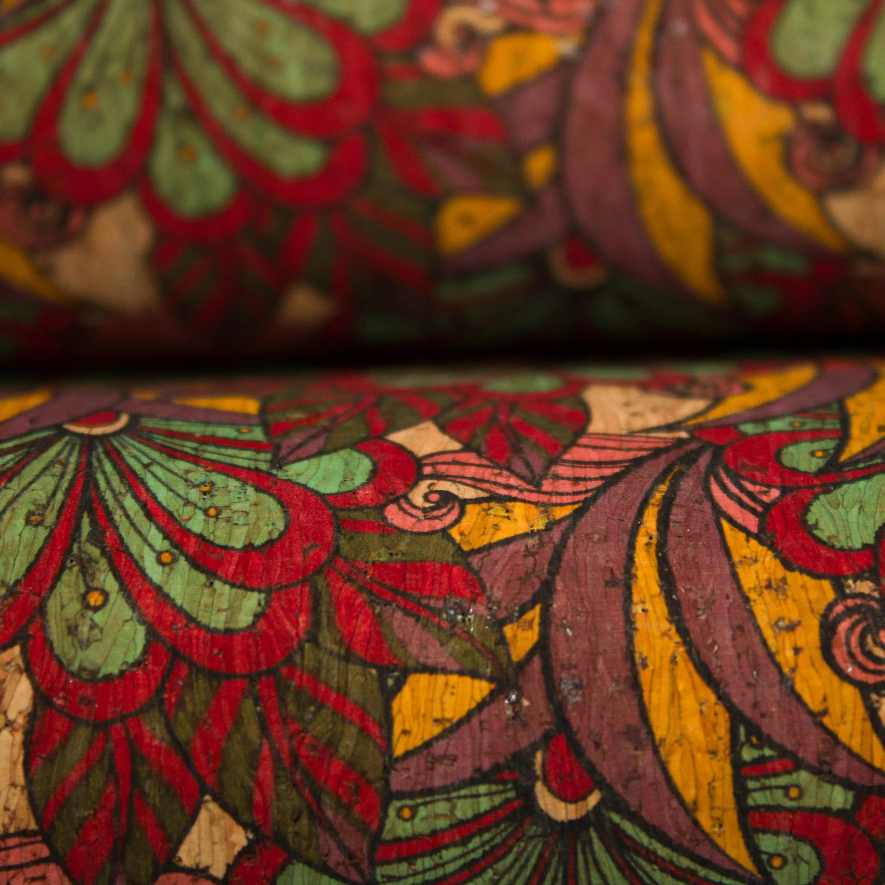 Kurk met multicolor motief - Katia Fabrics