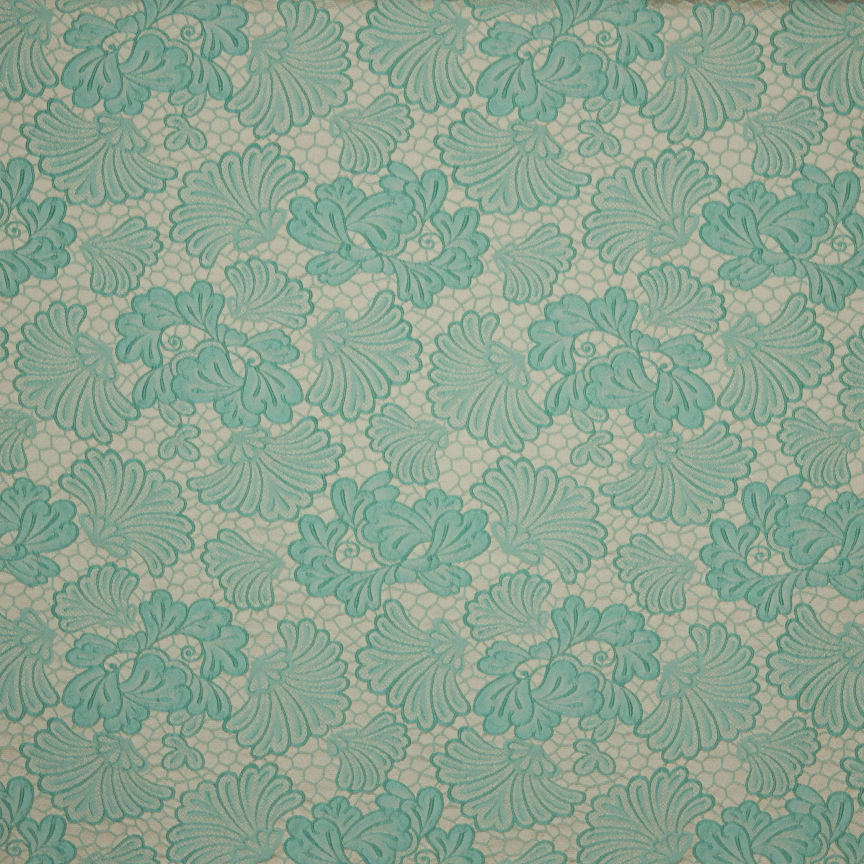 Jacquard met munt fantasie motief