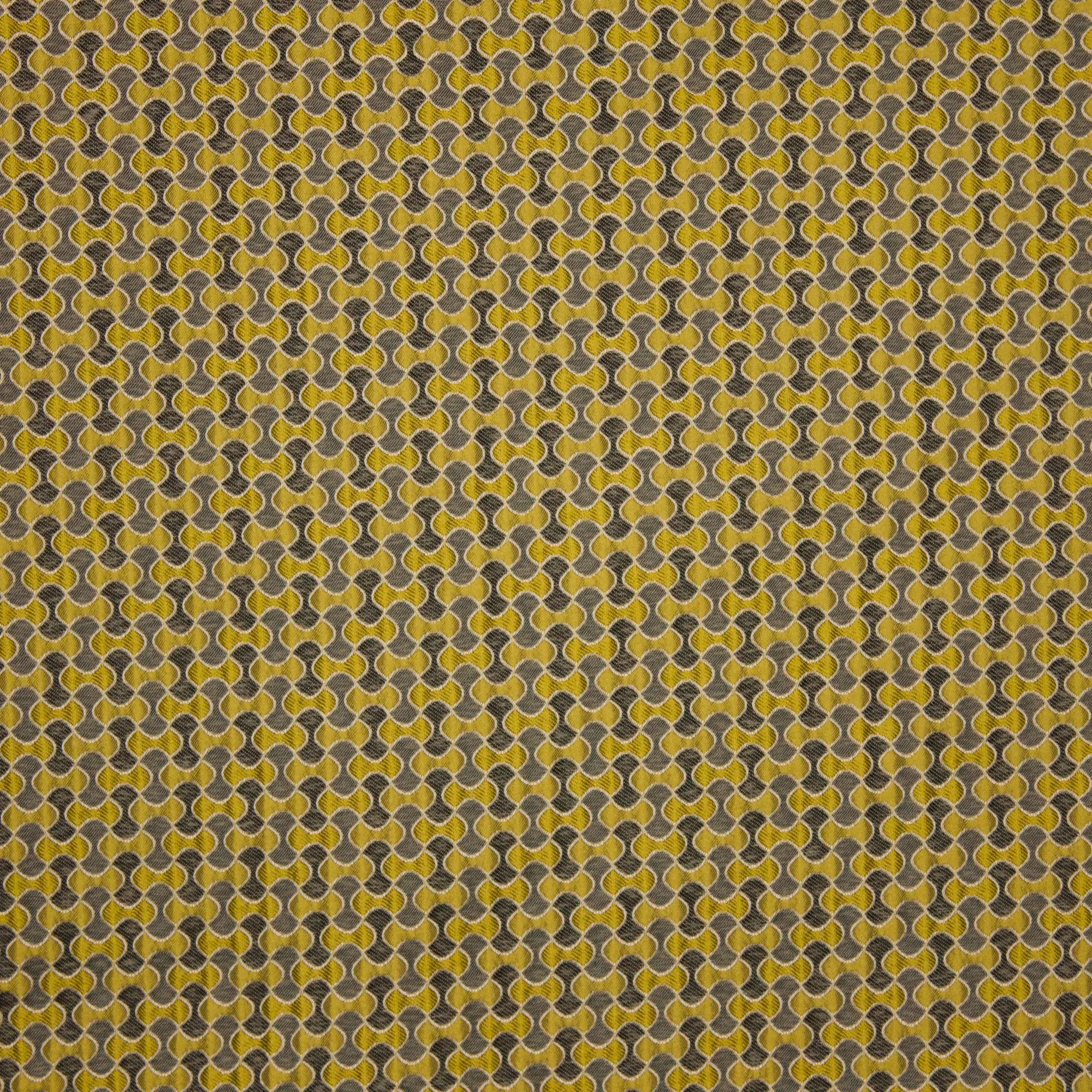 Jacquard met abstract motief